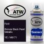 Preview: Ford, Bronze Black Pearl Metallic, YE / M6171: 400ml Sprühdose, von ATW Autoteile West.
